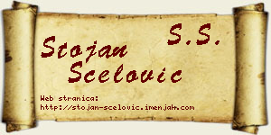 Stojan Šćelović vizit kartica